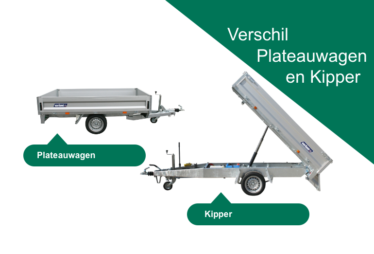 Verschil Kipper en Plateauwagen 