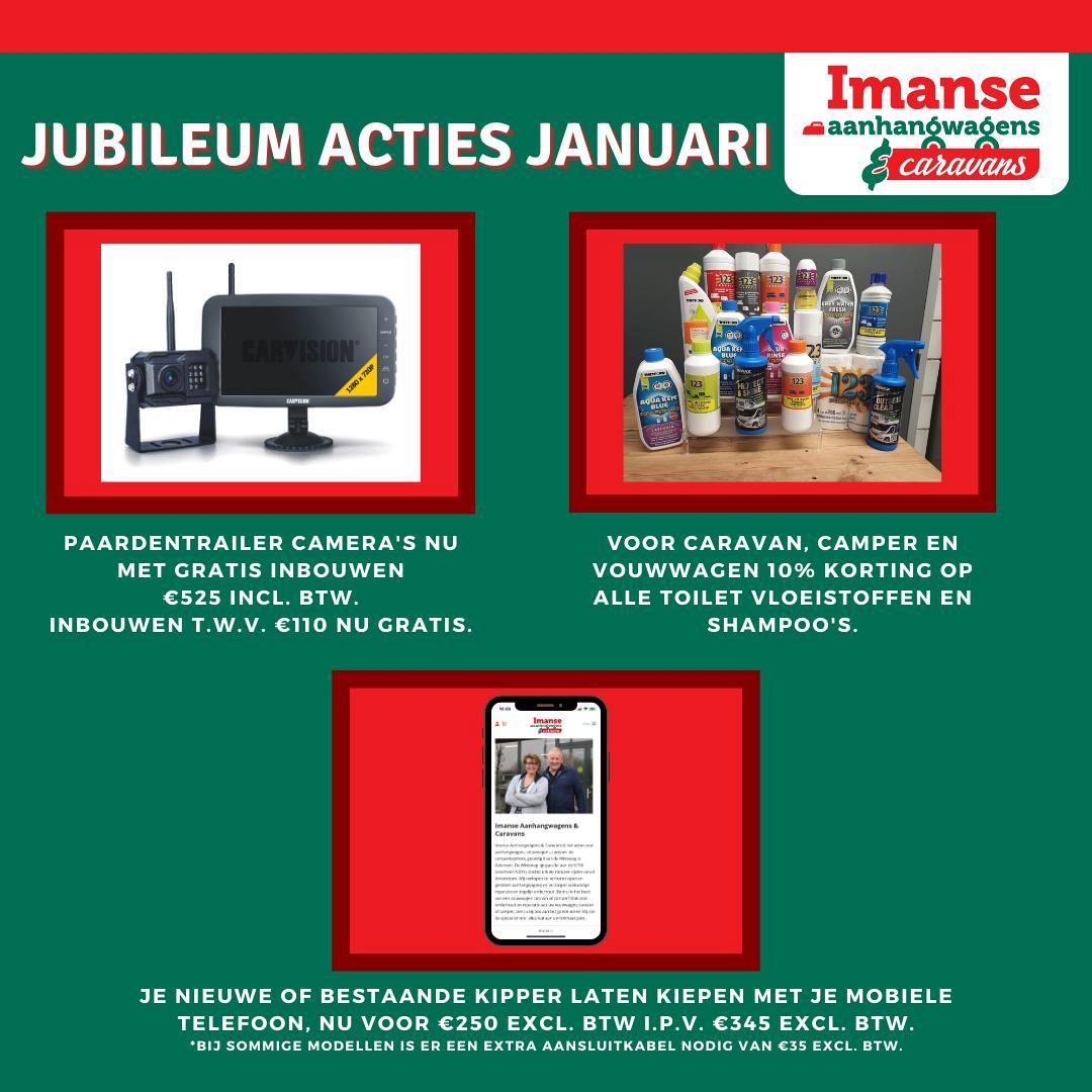 Jubileumactie januari 2024