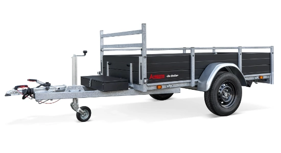 Bakwagen aanhanger kopen met huif voor veilig transport