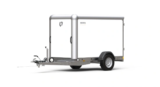 Gesloten aanhanger kopen voor beschermd vervoer