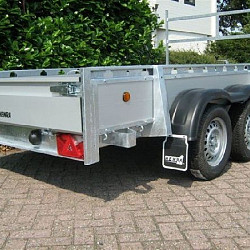 Henra bakwagen BA203013 2as geremd 307x135 cm 2000kg