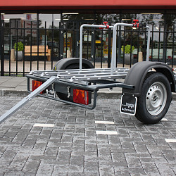 Fietsaanhanger 4 fietsen / 750 kg