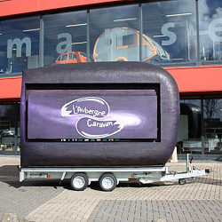 Foodtruck met nieuw chassis