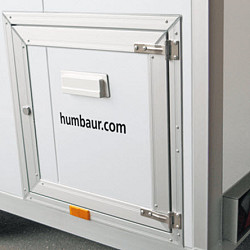 Humbaur Type HVK Verkoopwagen leeg 1-as 369x213x228cm 1300/1500/1800kg