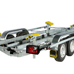 PEGA boottrailer voor sloepen