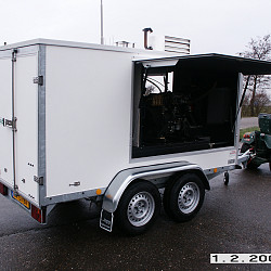 Gesloten aanhanger/werkplaats