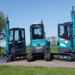 BMS-Sunward SWE25UF 2,5 Tons Minigraver Binnendraaier