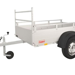 Anssems Bagagewagen GTT2500VT4 geremd  301x151cm/2500kg 