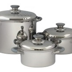 Pannenset RVS Roma 3-delig (ETKW5211)