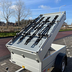 Anssems Bagagewagen 200x100x48 + 4 fietsendrager