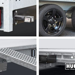 Hulco Multitransporter Carax-3as Go-Getter 540x207cm/3500kg