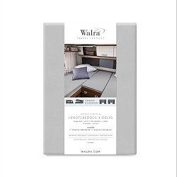Walra hoeslaken 3-delig grijs