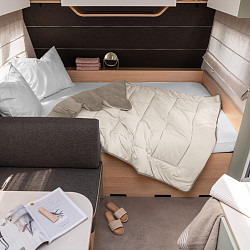 Walra Travel Dekbed Zand / Taupe (240x200)