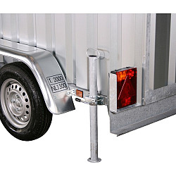 Werkplaats aanhangwagen van Aluminium / 2000kg