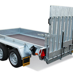 Humbaur Senko Verlaagbare transporter div.afmetingen