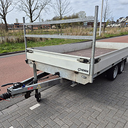 Henra PL35DS Plateauwagen / 3500kg