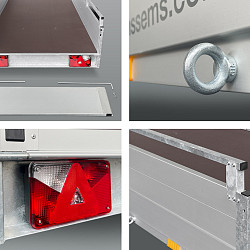 Anssems GT750R 211x126x30cm / 750kg