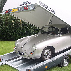 Brian James Race Shuttle 2 2-as laadvloer 4.3 m vast/kantelbaar