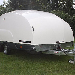 Brian James Race Shuttle 3 2-as laadvloer 4.7 m vast/kantelbaar