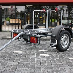 Fietsaanhanger 4 fietsen / 750 kg