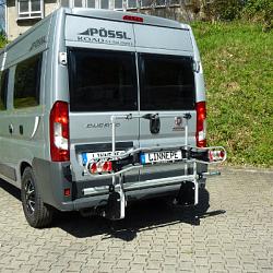 Dynad/Linnepe Cavus opklapbare drager met korte overhang