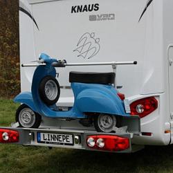 Dynad/Linnepe Scout scooter/fietsendrager
