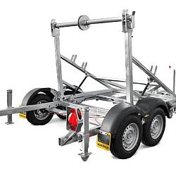 Humbaur KTA Kabelhaspel aanhangwagen div.afmetingen