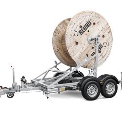 Humbaur KTA Kabelhaspel aanhangwagen div.afmetingen