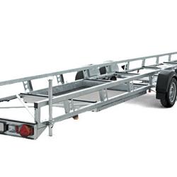 Buizenaanhangwagen op maat gemaakt