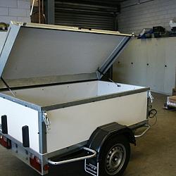 Twinark Bagagewagen met 4 fietsendragers  175x100x60 (9909.40)