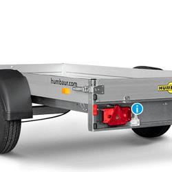 Humbaur HA multi Alu 1as geremd 251x131x15cm 750kg