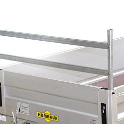 Humbaur HA Alu 1as ongeremd 205x110/131x35/50cm 750kg