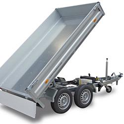 Humbaur HUK achterw kipper 2-as 314x175x30cm 2700/3000kg