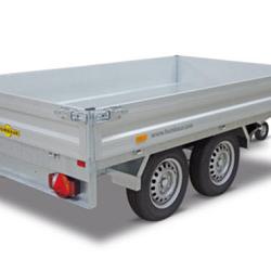 Humbaur HUK achterw kipper 2-as 314x175x30cm 2700/3000kg