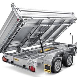 Humbaur HTK 3-zijdige kipper 363x185x35cm 3000/3500kg