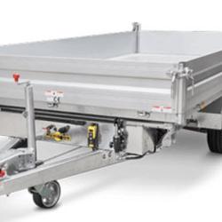 Humbaur HTK 3-zijdige kipper 410x210x35cm 3000/3500kg