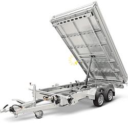 Humbaur HTK 3-zijdige kipper 410x210x35cm 3000/3500kg