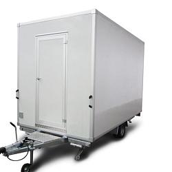 Economy verkoopwagen DT3-57 1as geremd 357x200x230cm 1300kg