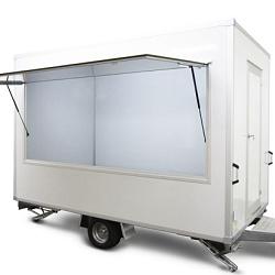 Economy verkoopwagen DT4-20 2as geremd 420x200x230cm 2500kg
