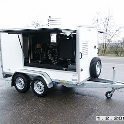 Gesloten aanhanger/werkplaats