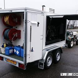 Gesloten aanhanger/werkplaats