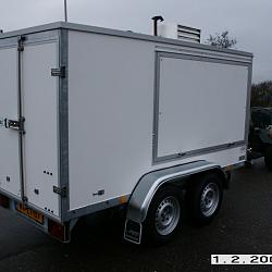 Gesloten aanhanger/werkplaats