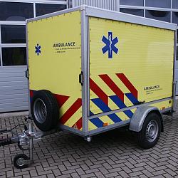 Ambulance aanhangwagen