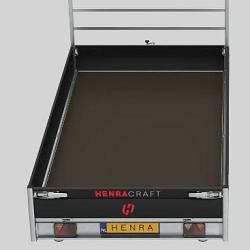 Henra plateauwagen Craft Series 2-as geremd  290x150cm 750kg