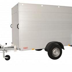 Anssems Bagagewagen GTB1200VT3 geremd  251x126cm/1200kg 