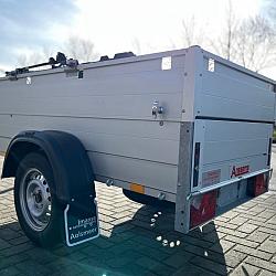 Anssems Bagagewagen 200x100x48 + 4 fietsendrager