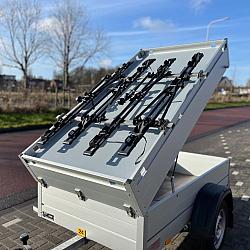Anssems Bagagewagen 200x100x48 + 4 fietsendrager