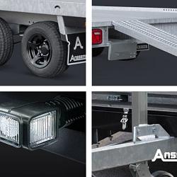 Anssems Multitransporter MSX3000 Go-Getter 405x200cm/3000kg