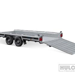 Hulco minigravertrsport. TERRAX2-3500 2as rem 394x180cm 3500kg/klep150