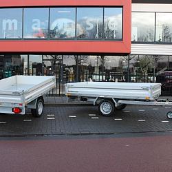 Humbaur kleine kipper elektr. bediend